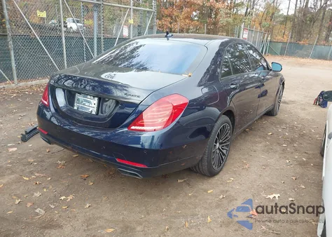 2015 Mercedes-Benz S 550 4Matic из США, поврежденный, VIN WDDUG8FB3FA134028